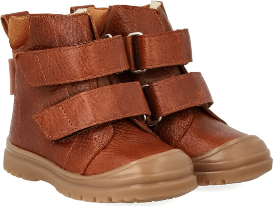Angulus Cognac/Cognac TEX støvel for nybegynnere med mykt merinoullfôr 22 Angulus Cognac/Cognac TEX støvel for nybegynnere med mykt merinoullfôr 22