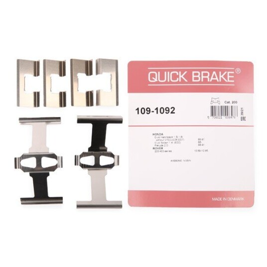 Tilbehørsett, skivebremse belegg QUICK BRAKE 109-1092