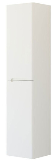 Dansani Inzo Integrert Høyskap 2 dør B40xh176xd35cm Hvit Matt / 40cm Versjon C Venstre Hengslet