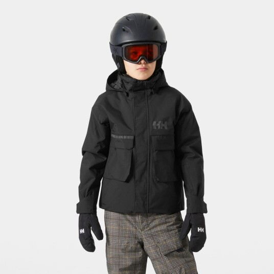 Helly Hansen Powder Light Jacket Junior Svart 152