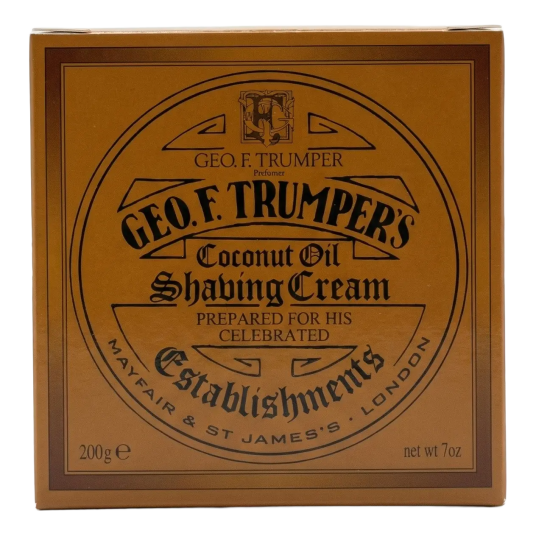 Geo F. Trumper barberkrem i skål - Kokosnøtt Geo F. Trumper barberkrem i skål - Kokosnøtt