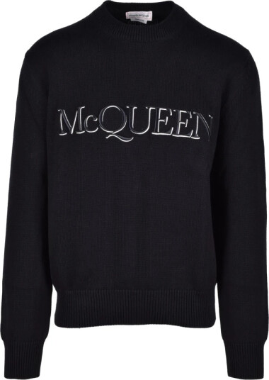 Alexander McQueen Herre Strikkevarer Svart XL, Alexander McQueen Herre Strikkevarer Svart XL,