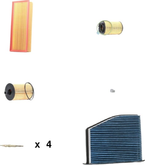 Servicepakke RIDEX 4682P4138