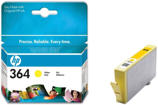HP blekkpatron 364 Gul HP blekkpatron 364 Gul