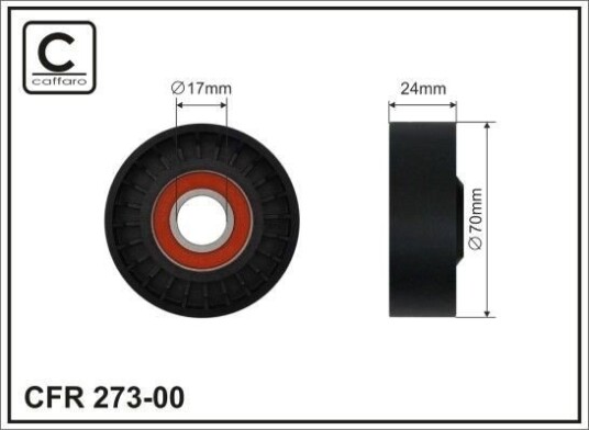 Strammehjul, kilerem CAFFARO 273-00