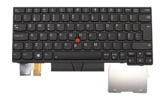 Lenovo - notebook replacement keyboard - with Trackpoint UltraNav - Portuguese - black - Brbart tastatur - til utskifting - Portugisisk - Svart