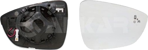 Speilglass, ytterspeil ALKAR 6436471