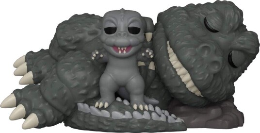 Northix POP-figur Super Godzilla Sovende Godzilla med Minilla