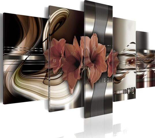 Bilde Abstraction And Amaryllis 100x50 Artgeist sp. z o. o.