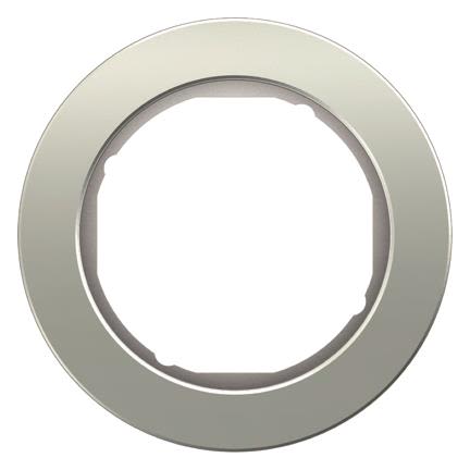 Hager 10132084 Dekkramme 3 Rom Aluminium/svart