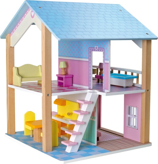 Small Foot 31110 Dukkehus I Tre - Fra 3 År