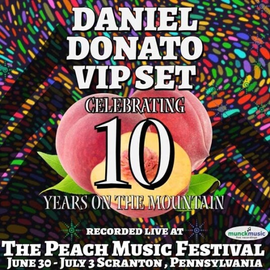 Daniel Donato Live At Peach Music Festival 2022 CD
