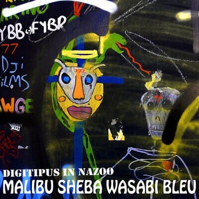 MediaTronixs Digitipus In Nazoo : Malibu Sheba Wasabi Bleu CD Album Digipak (2021) Pre-Owned