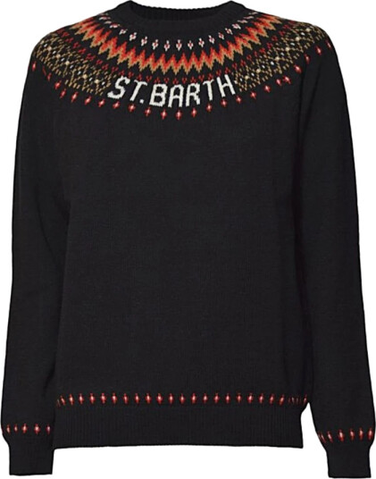 MC2 Saint Barth Dame Strikkevarer Svart XS,
