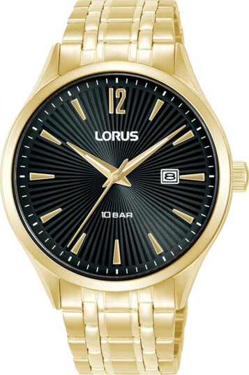Lorus Herreklokke RH994RX9 Classic Sort/Gulltonet stål Ø41 mm Lorus Herreklokke RH994RX9 Classic Sort/Gulltonet stål Ø41 mm