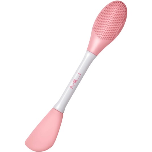 MILI Cosmetics Mask Spatula and Cleaning Brush MILI Cosmetics Mask Spatula and Cleaning Brush