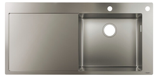 Hansgrohe S717-F450 Kjøkkenvask 1025x490 cm, Rustfritt Stål