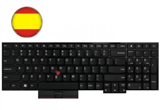 Lenovo 04Y0237, Tastatur, Spansk, Lenovo, Thinkpad Edge E530 Lenovo 04Y0237, Tastatur, Spansk, Lenovo, Thinkpad Edge E530