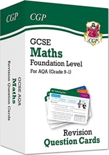 Gcse Maths Aqa Revision Question Cards - Foundation Av Cgp Books