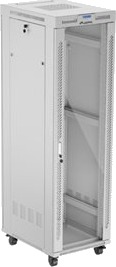 Lanberg Ff01 Series V2 Rack Skap 600X800 Flat Pack Glass Door Lcd