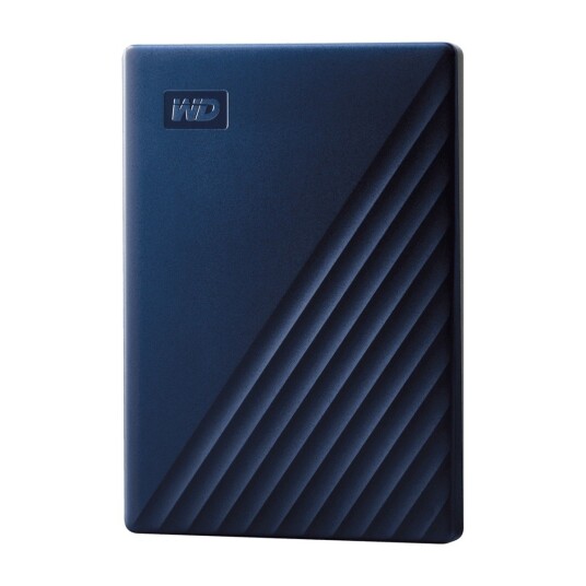 WD My Passport 2TB Ekstern Harddisk med USB 3.2 Gen 1 i Blå