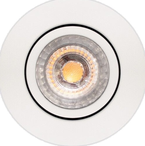 Scan Products Luna Low Profile 2.0 downlight 3000K matt hvit 6 stk