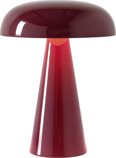 &Tradition Como SC53 Bordlampe Bærbar Rød Brun &Tradition Como SC53 Bordlampe Bærbar Rød Brun