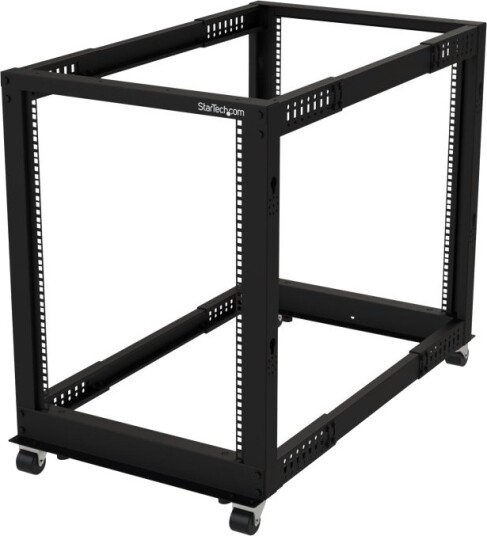 Startech 15U 19" Open Frame Server Rack 4 Post Adjustable Depth 22-40" Startech 15U 19" Open Frame Server Rack 4 Post Adjustable Depth 22-40"