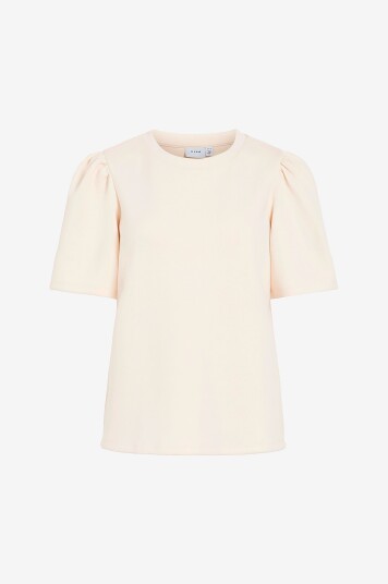 Vila   Topp viSandy 2/4 O neck Sweat   Beige