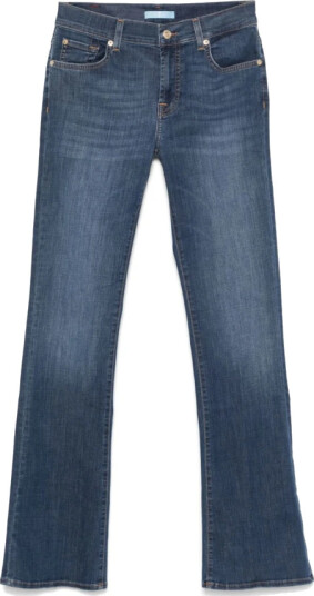 7 For All Mankind Dame Jeans Blå W28,