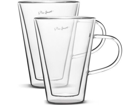 Lamart Teglass Lt 9028 300 Ml Til Te, Latte 2 Stk (Med Håndtak) Lamart Teglass Lt 9028 300 Ml Til Te, Latte 2 Stk (Med Håndtak)