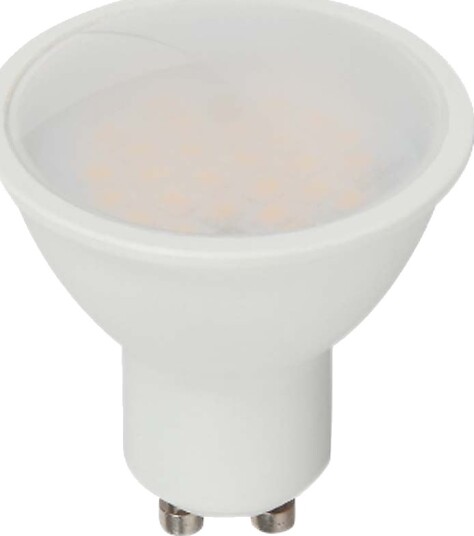 V Tac GU10 2,9W LED spot Dimbar : Ikke dimbar Kulør : Kald V Tac GU10 2,9W LED spot Dimbar : Ikke dimbar Kulør : Kald