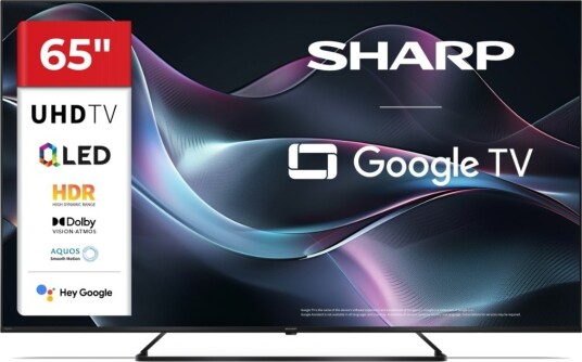 Sharp 65" 4K QLED Google TV 65HP6465E