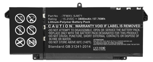 CoreParts Laptop Battery for Dell (MBXDE-BA0234)