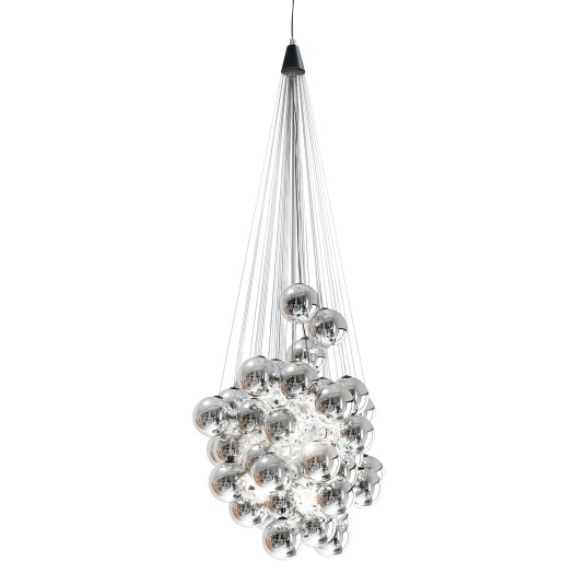 Stochastic Taklampe 48 Aluminium/Metallisert