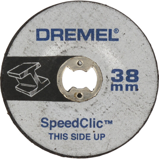 Dremel SC541 EZ SpeedClic Slipeskive 38mm - 2 stk Elektroverktøy Tilbehør