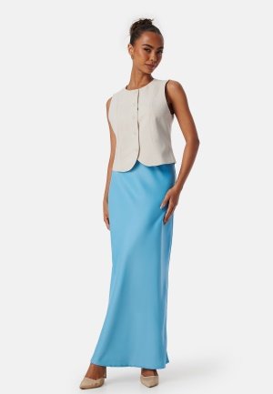 Y.A.S Yasdottea HW Maxi Skirt Blue XL