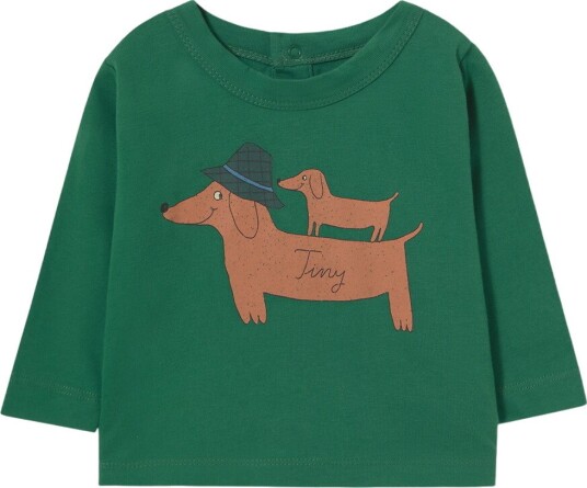 Tiny Cottons T skjorte   Dark Green   Tiny Cottons   9 md   T skjorte   Grønn