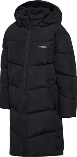 Hummel Hmljr Puffer Lang Jakke Vinterjakke Svart 164