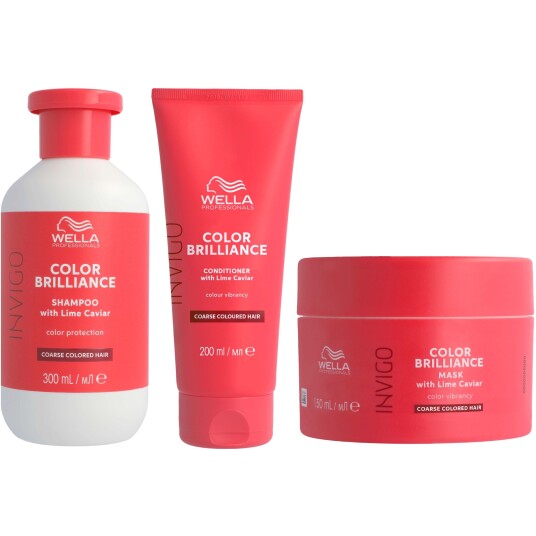 Wella Professionals Invigo Color Brilliance Coarse Hair Trio Package Wella Professionals Invigo Color Brilliance Coarse Hair Trio Package