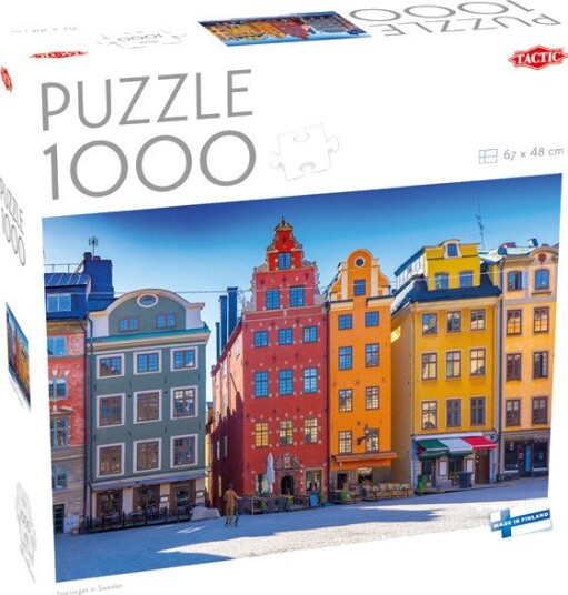 Tactic 1000 pcs puzzle: Stortorget in Sweden