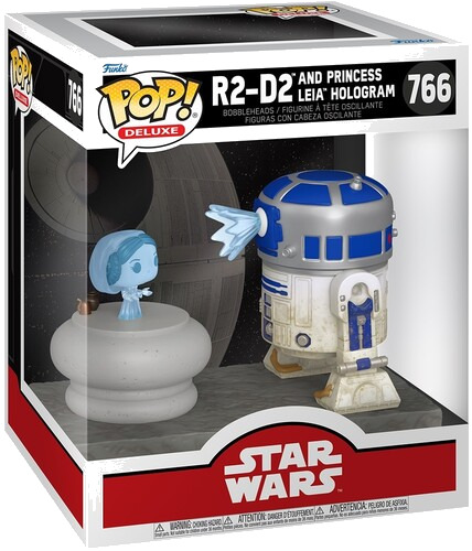 Star Wars R2D2 with Princess Leia Hologram