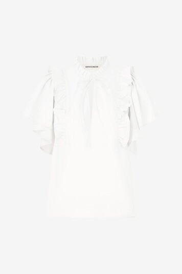 Sofie Schnoor - Bluse MerlySW Blouse - Hvit Sofie Schnoor - Bluse MerlySW Blouse - Hvit