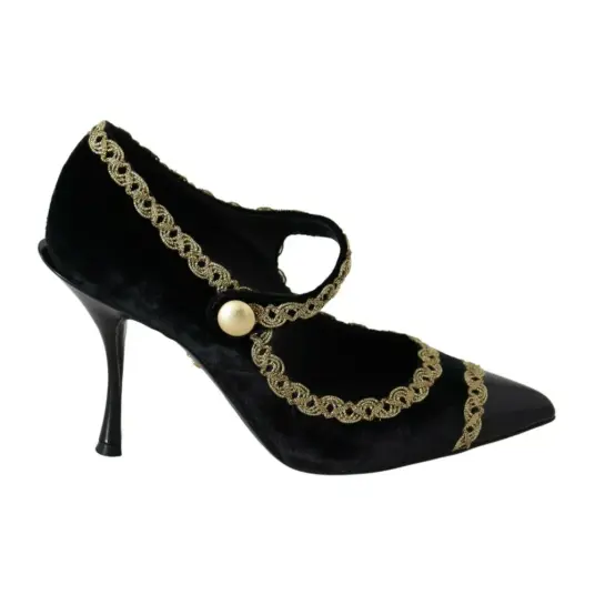 Dolce & Gabbana Dame Sko Svart 36 1/2 EU,