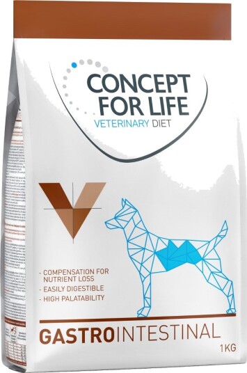 Concept For Life Vet Tørrfôr Veterinary Diet Gastro Intestinal 1 kg