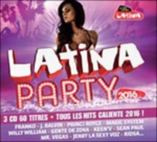 Diverse Artister Latina Party 2016 CD Diverse Artister Latina Party 2016 CD