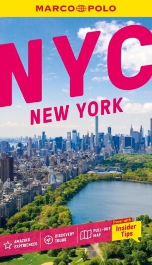 Marco Polo New York Pocket Travel Guide – pull out map local knowledge hidden gems & top sights