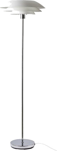 Dyberg Larsen DL45 Gulvlampe Hvit