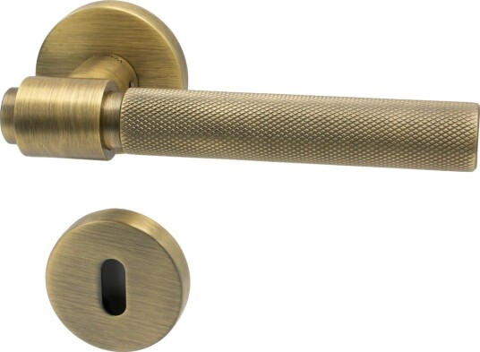 Beslag Design Helix Dørhåndtak 200 Antikk Bronse Beslag Design Helix Dørhåndtak 200 Antikk Bronse