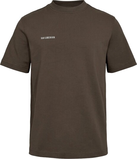 HAN Kjøbenhavn Daily Regular Tee DUSTY BROWN L